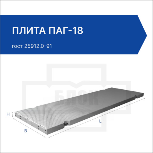 Плита ПАГ-18 Плита ПАГ-18