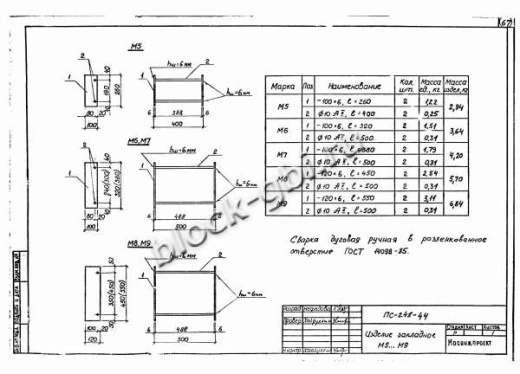 Щитовая опора НО-1000-50 Щитовая опора НО-1000-50