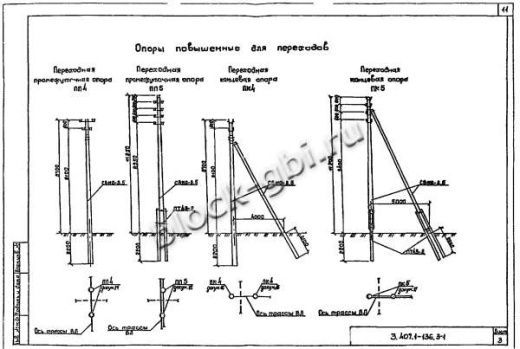 Переходная концевая опора ПК5 Переходная концевая опора ПК5