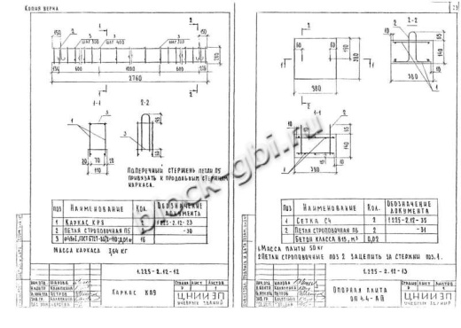 Опорная подушка ОП 4.4-АIII