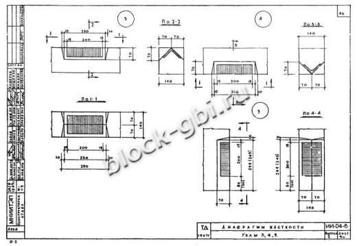 Диафрагма жесткости ВЦ-41-23