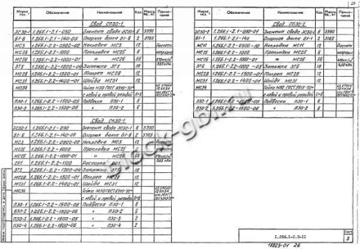 Балка Б 1-6 Балка Б 1-6