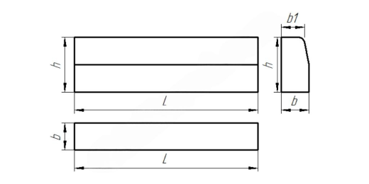 Камень бортовой БР100.30.18 Камень бортовой БР100.30.18