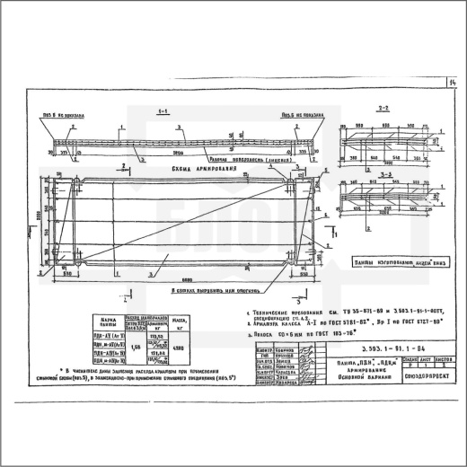 Плита ПДН Плита ПДН