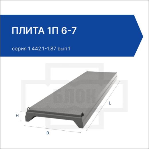 Плита 1П 6-7