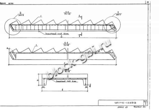 Лестничный марш 2ЛМФ 49.17.21-5-1