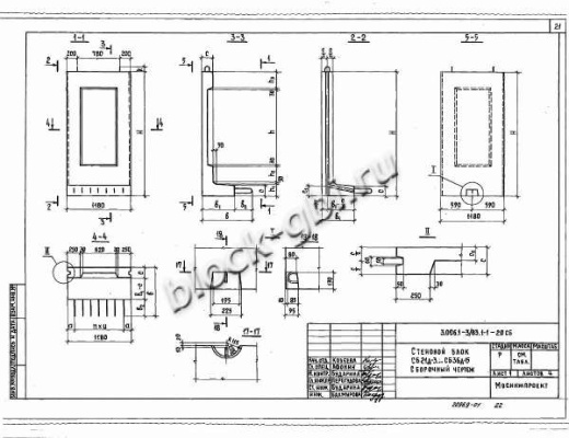 Стеновой коллекторный блок CБ 33д-15 Стеновой коллекторный блок CБ 33д-15