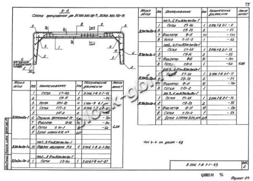 Лоток ЛК 300.300.120-11а
