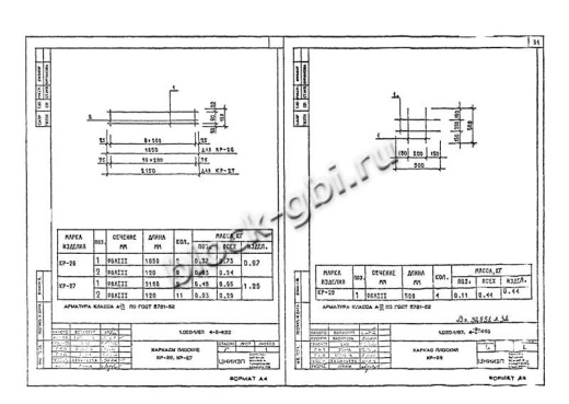 Диафрагма жесткости 1ДП 56.33