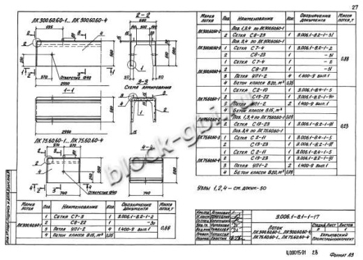 Лоток ЛК 75.60.60-1