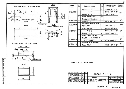 Лоток ЛК 300.60.30-1