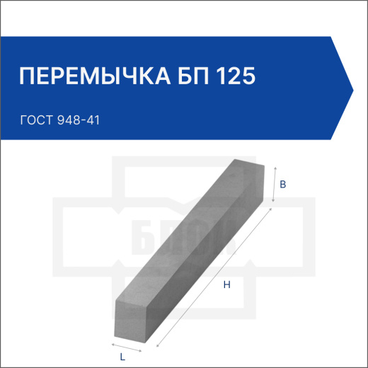 Перемычка БП 125