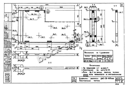 Диафрагма жесткости ДМ2-28-48п пр
