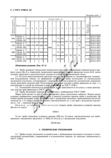 Труба ТН 160-1