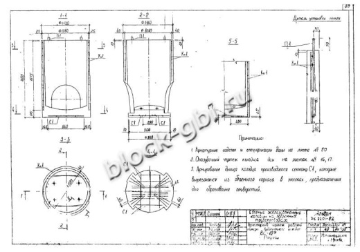 Колодец футерованный ВС-10-фут