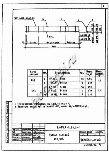 Плита 1ПВ 6-6