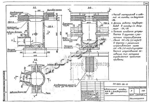 Колодец футерованный ВД-8-фут Колодец футерованный ВД-8-фут