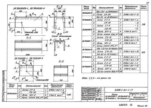 Лоток ЛК 75.60.60-1