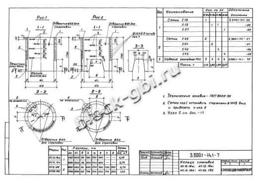 Кольцо футерованное КС 10.18а-фут