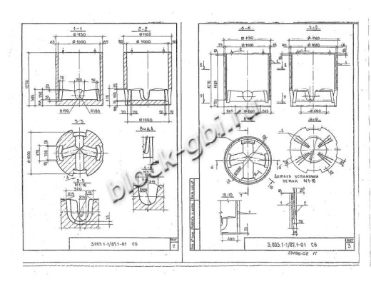 Колодец футерованный РКДК 10-фут