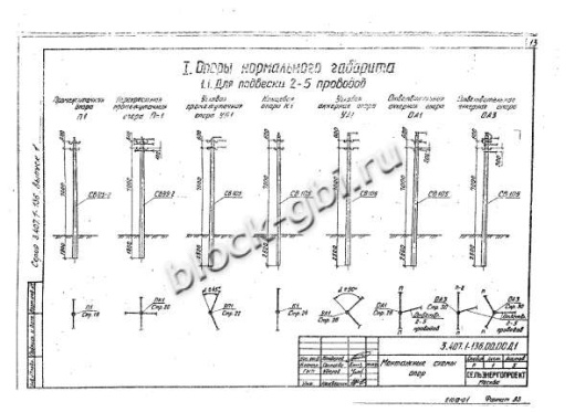 Переходная ответвительная анкерная опора ПОА3 Переходная ответвительная анкерная опора ПОА3