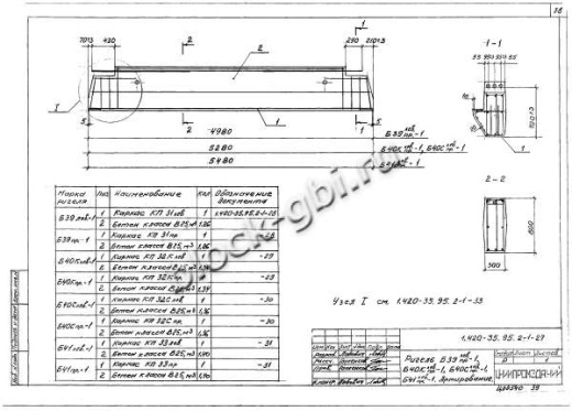 Ригель Б40С лев-1
