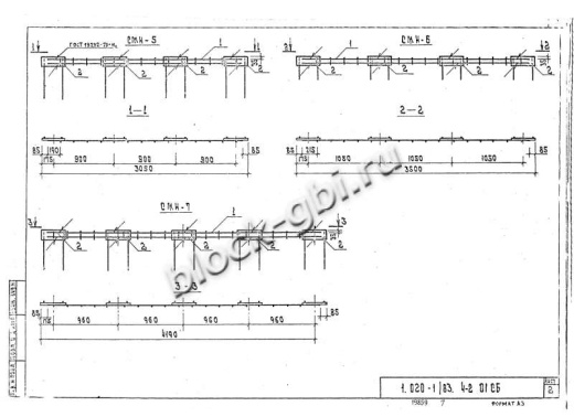 Диафрагма жесткости ДП 32.40 Диафрагма жесткости ДП 32.40
