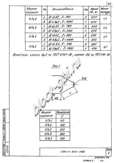 Свая СНпр 150.30 Свая СНпр 150.30