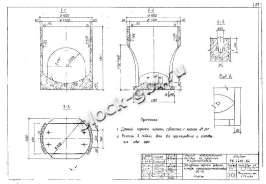 Колодец футерованный ВС-15-фут Колодец футерованный ВС-15-фут